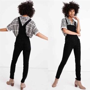 Madewell Skinny Overalls in Lunar Wash